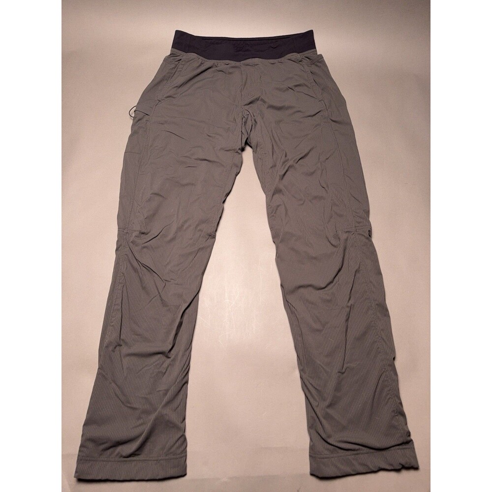 Lululemon Lined Dance Studio Pants Size L Gray Drawcord High Rise Pockets